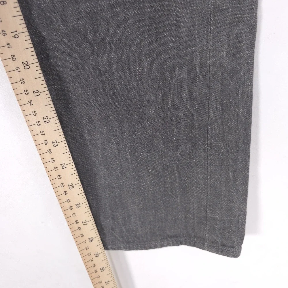 LEVIS 501 Mens Jeans 28x29 White Oak Cone Denim Button Fly GraySilver 00501-2128